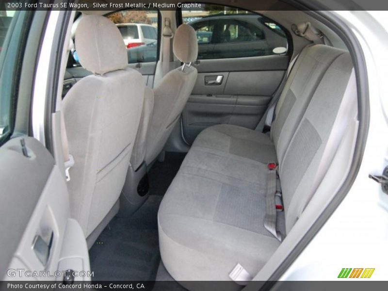 Silver Frost Metallic / Medium Graphite 2003 Ford Taurus SE Wagon