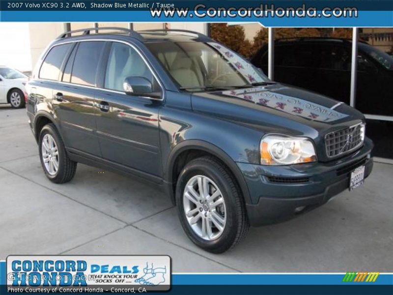 Shadow Blue Metallic / Taupe 2007 Volvo XC90 3.2 AWD