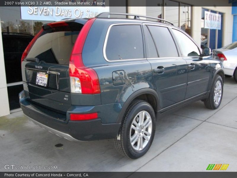 Shadow Blue Metallic / Taupe 2007 Volvo XC90 3.2 AWD