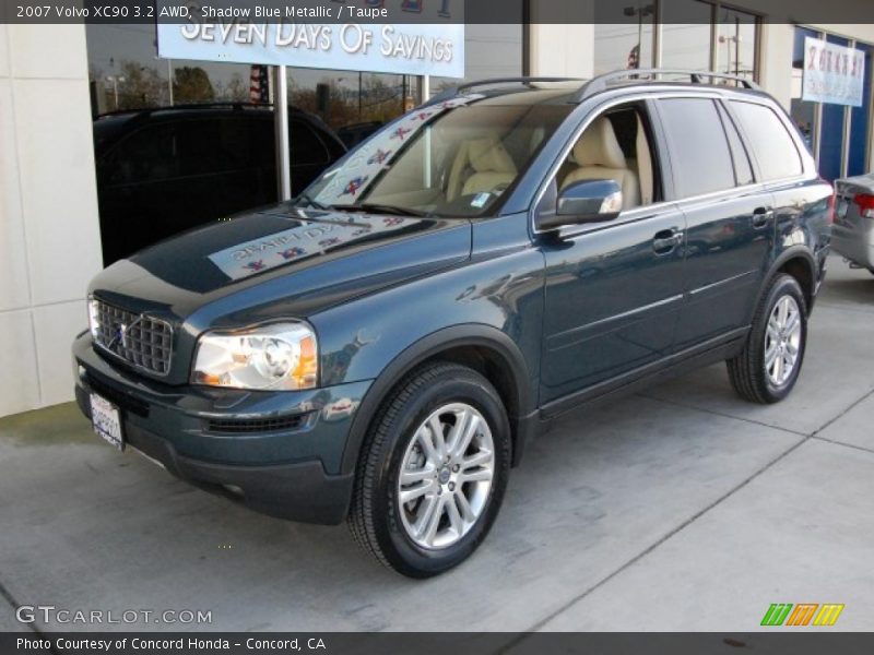 Shadow Blue Metallic / Taupe 2007 Volvo XC90 3.2 AWD