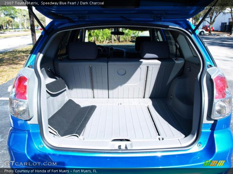 Speedway Blue Pearl / Dark Charcoal 2007 Toyota Matrix