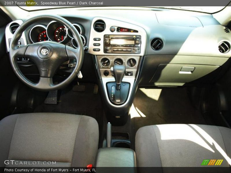 Speedway Blue Pearl / Dark Charcoal 2007 Toyota Matrix