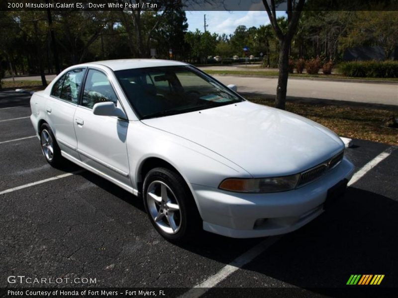 Dover White Pearl / Tan 2000 Mitsubishi Galant ES