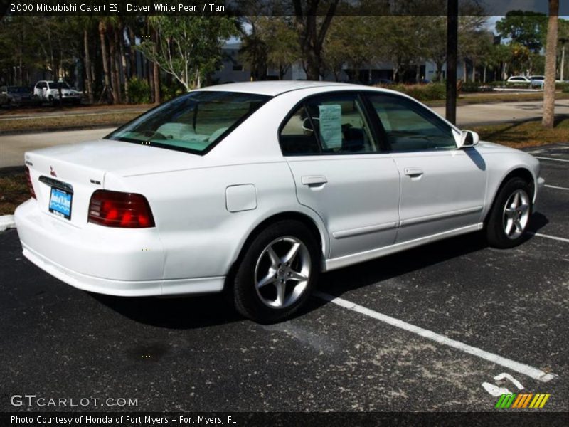 Dover White Pearl / Tan 2000 Mitsubishi Galant ES