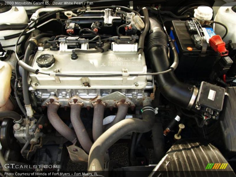 Dover White Pearl / Tan 2000 Mitsubishi Galant ES