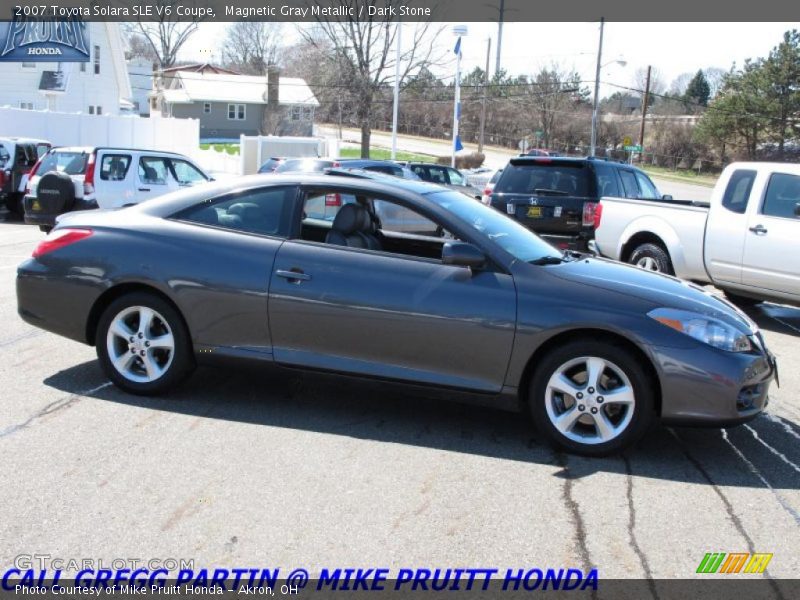 Magnetic Gray Metallic / Dark Stone 2007 Toyota Solara SLE V6 Coupe