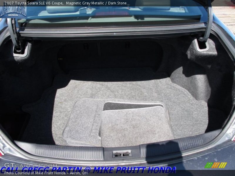 Magnetic Gray Metallic / Dark Stone 2007 Toyota Solara SLE V6 Coupe