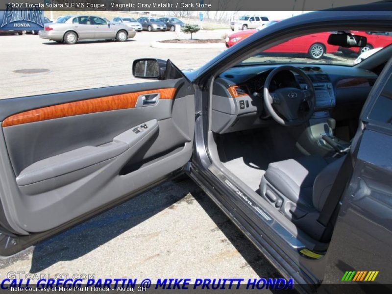 Magnetic Gray Metallic / Dark Stone 2007 Toyota Solara SLE V6 Coupe