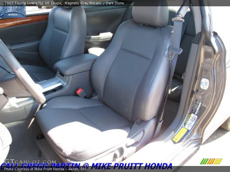 Magnetic Gray Metallic / Dark Stone 2007 Toyota Solara SLE V6 Coupe