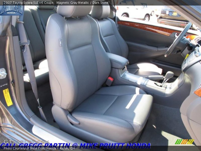 Magnetic Gray Metallic / Dark Stone 2007 Toyota Solara SLE V6 Coupe