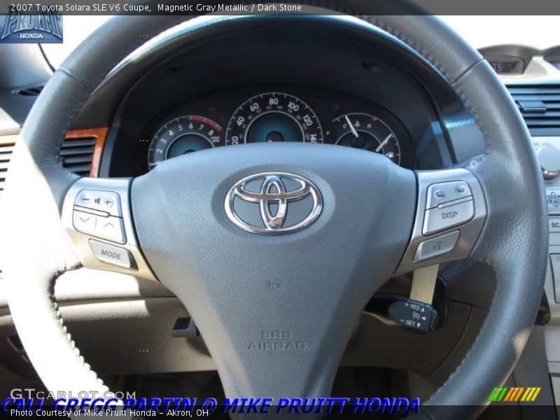 Magnetic Gray Metallic / Dark Stone 2007 Toyota Solara SLE V6 Coupe