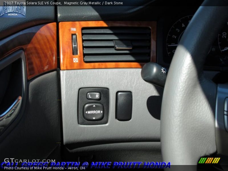 Magnetic Gray Metallic / Dark Stone 2007 Toyota Solara SLE V6 Coupe