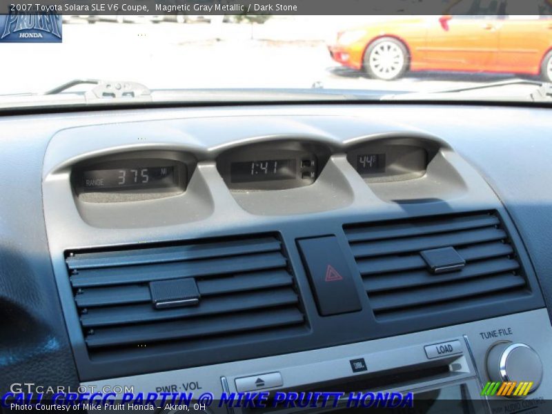 Magnetic Gray Metallic / Dark Stone 2007 Toyota Solara SLE V6 Coupe