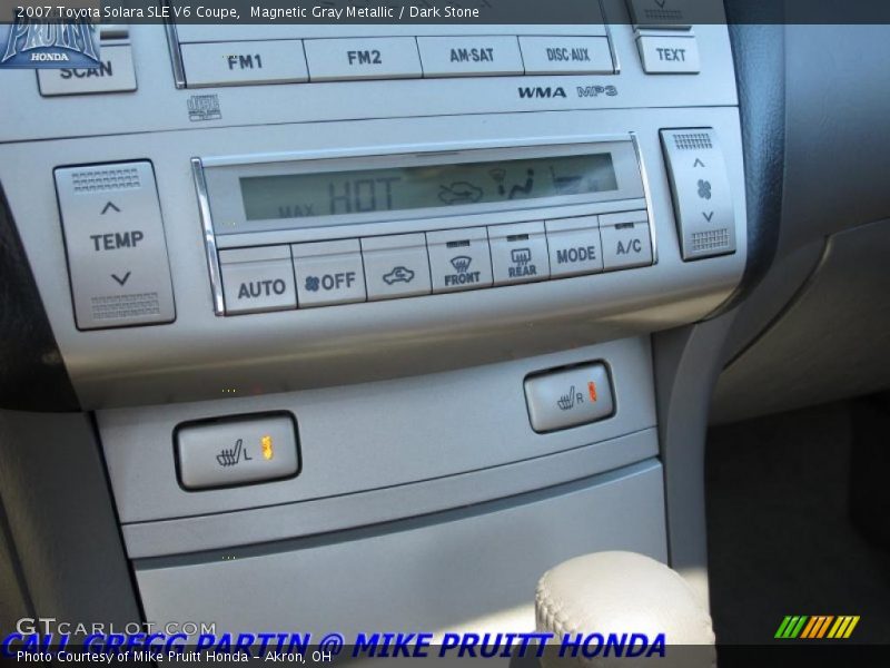 Magnetic Gray Metallic / Dark Stone 2007 Toyota Solara SLE V6 Coupe