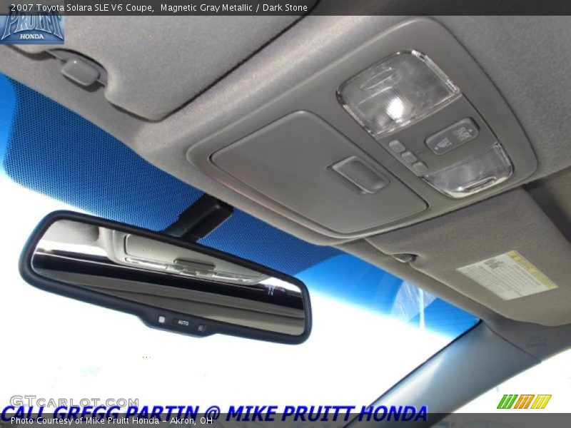 Magnetic Gray Metallic / Dark Stone 2007 Toyota Solara SLE V6 Coupe