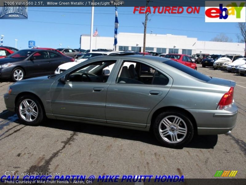 Willow Green Metallic / Taupe/Light Taupe 2006 Volvo S60 2.5T