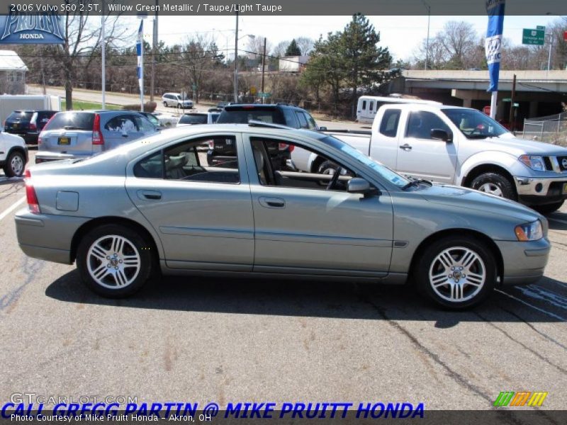 Willow Green Metallic / Taupe/Light Taupe 2006 Volvo S60 2.5T