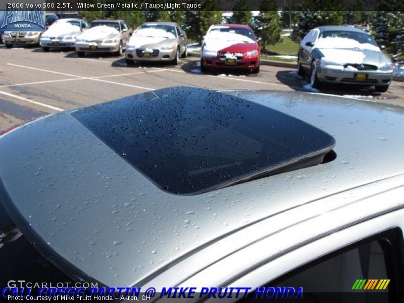Willow Green Metallic / Taupe/Light Taupe 2006 Volvo S60 2.5T