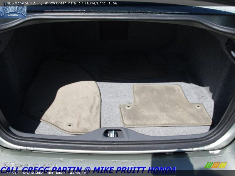 Willow Green Metallic / Taupe/Light Taupe 2006 Volvo S60 2.5T