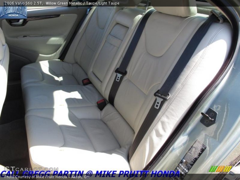 Willow Green Metallic / Taupe/Light Taupe 2006 Volvo S60 2.5T