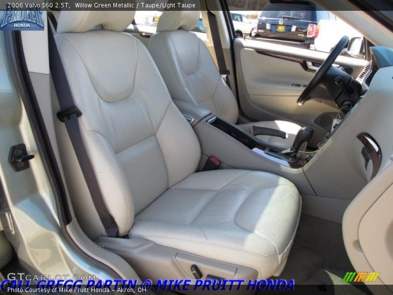 Willow Green Metallic / Taupe/Light Taupe 2006 Volvo S60 2.5T