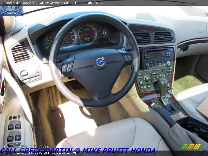 Willow Green Metallic / Taupe/Light Taupe 2006 Volvo S60 2.5T