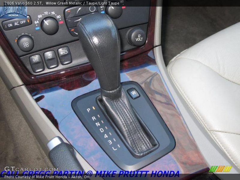 Willow Green Metallic / Taupe/Light Taupe 2006 Volvo S60 2.5T