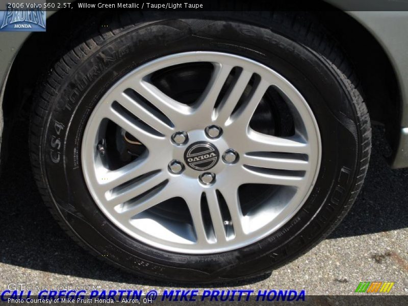 Willow Green Metallic / Taupe/Light Taupe 2006 Volvo S60 2.5T