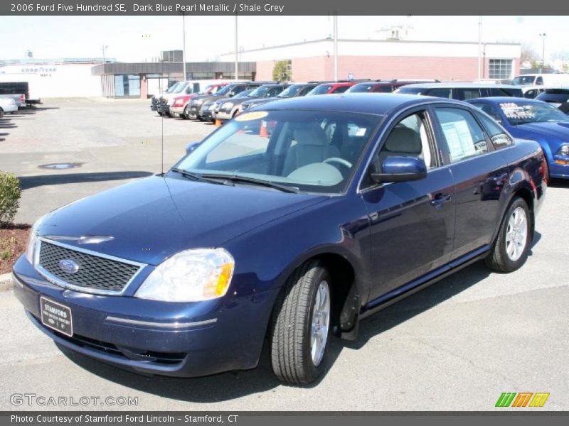 Dark Blue Pearl Metallic / Shale Grey 2006 Ford Five Hundred SE
