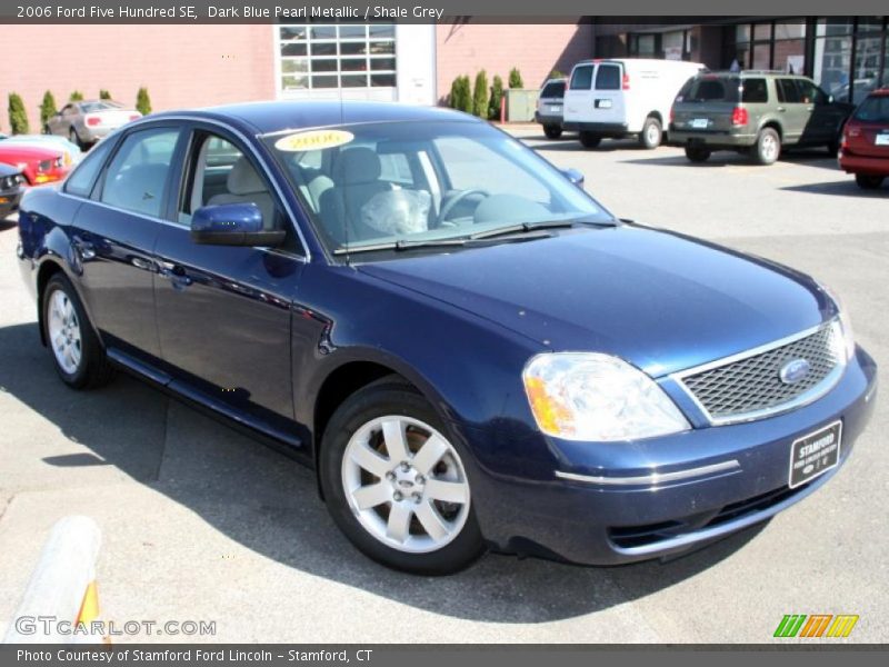 Dark Blue Pearl Metallic / Shale Grey 2006 Ford Five Hundred SE