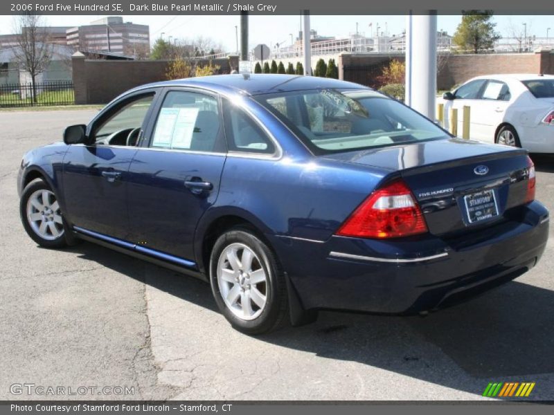 Dark Blue Pearl Metallic / Shale Grey 2006 Ford Five Hundred SE