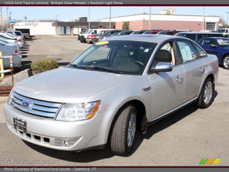 Brilliant Silver Metallic / Medium Light Stone 2009 Ford Taurus Limited