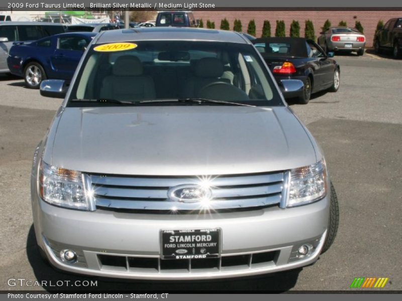 Brilliant Silver Metallic / Medium Light Stone 2009 Ford Taurus Limited
