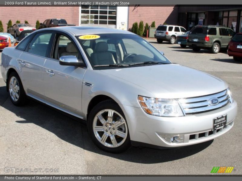 Brilliant Silver Metallic / Medium Light Stone 2009 Ford Taurus Limited