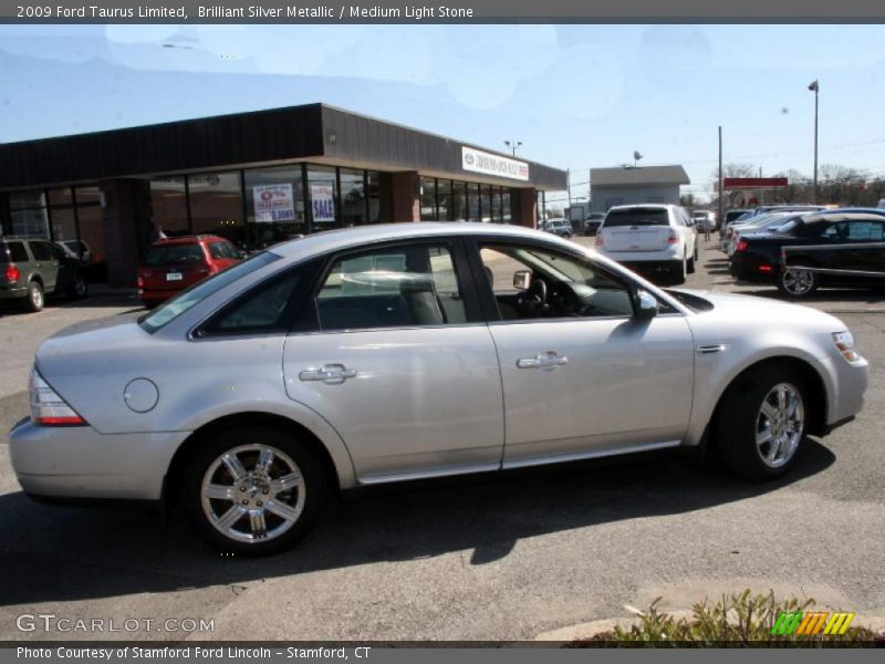 Brilliant Silver Metallic / Medium Light Stone 2009 Ford Taurus Limited
