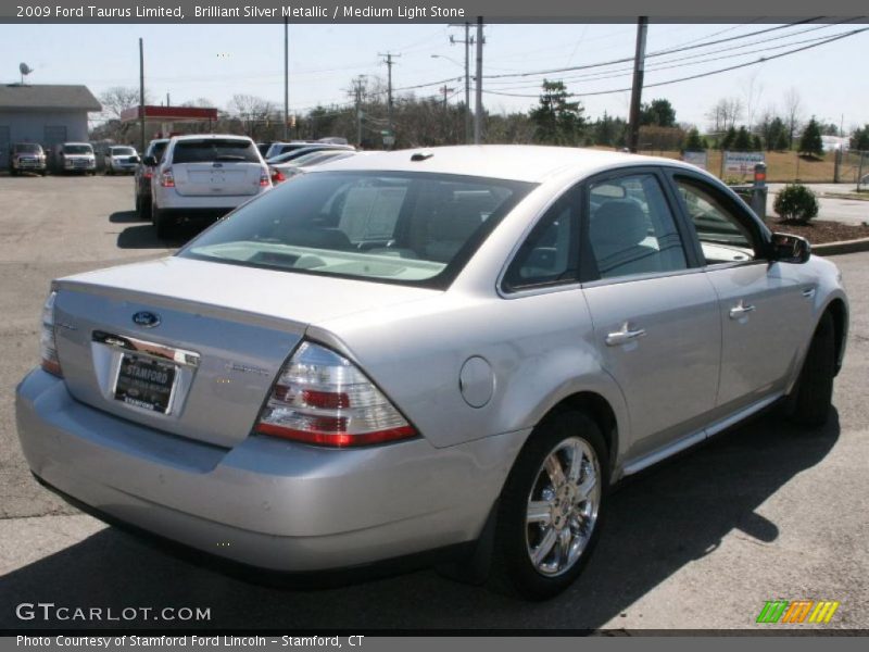 Brilliant Silver Metallic / Medium Light Stone 2009 Ford Taurus Limited