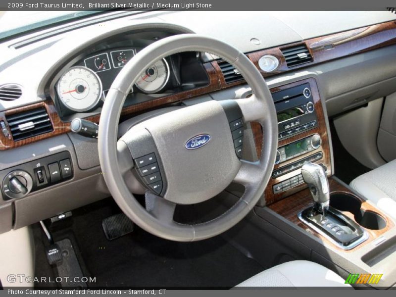 Brilliant Silver Metallic / Medium Light Stone 2009 Ford Taurus Limited