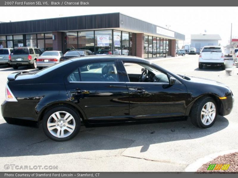 Black / Charcoal Black 2007 Ford Fusion SEL V6