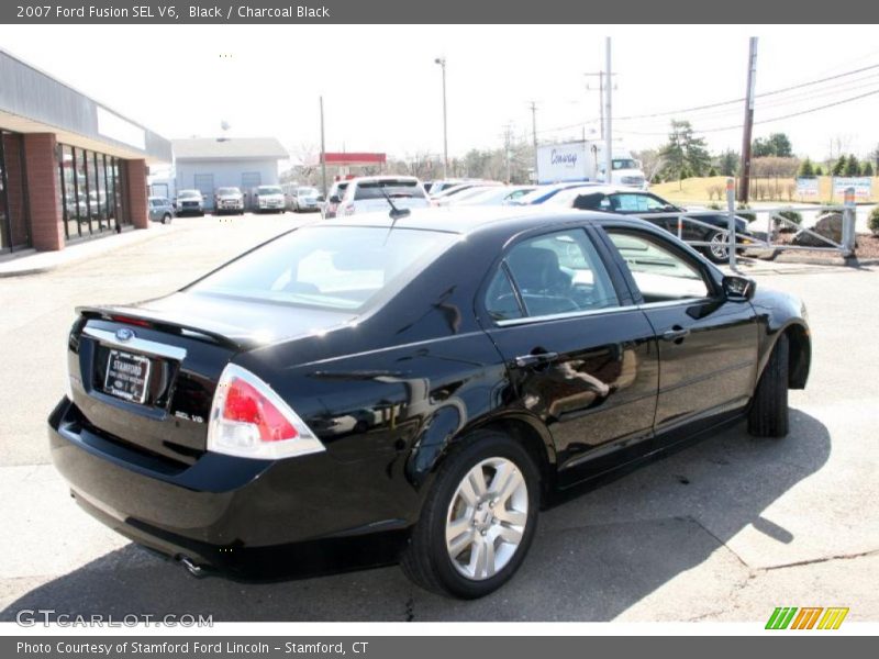 Black / Charcoal Black 2007 Ford Fusion SEL V6