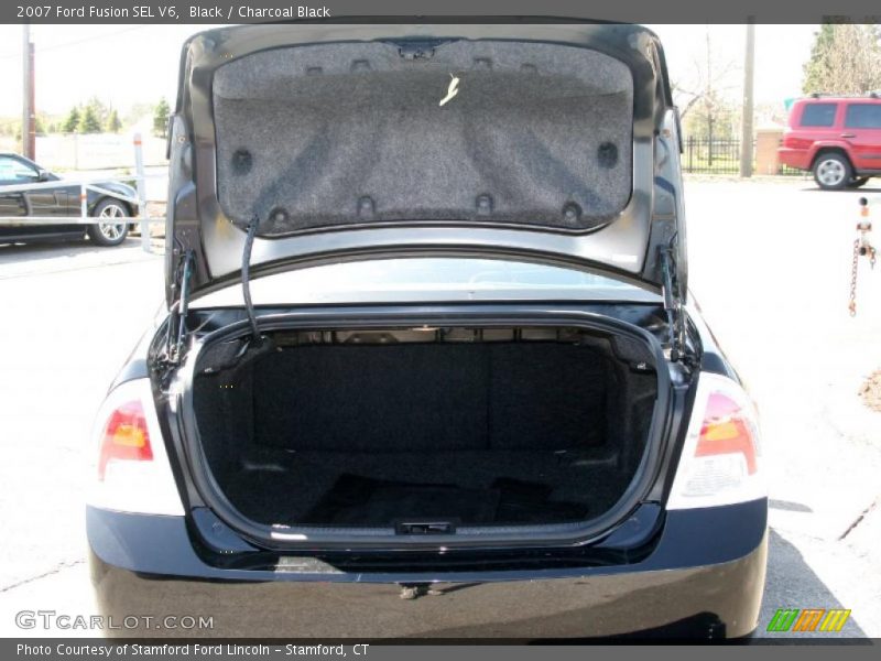 Black / Charcoal Black 2007 Ford Fusion SEL V6