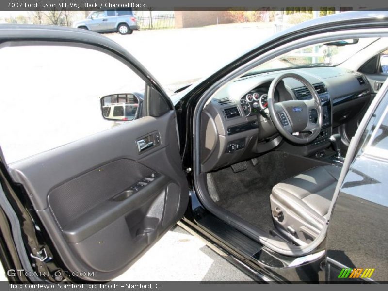 Black / Charcoal Black 2007 Ford Fusion SEL V6