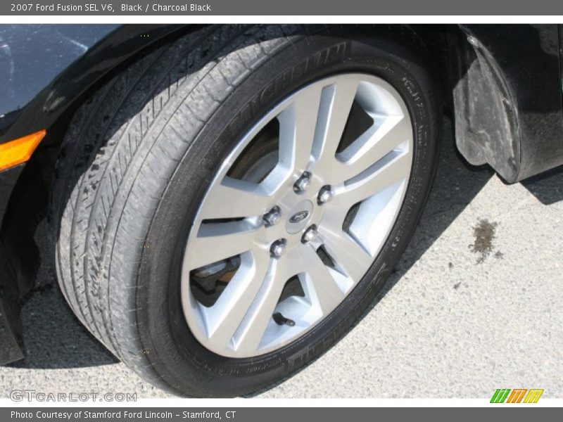 Black / Charcoal Black 2007 Ford Fusion SEL V6