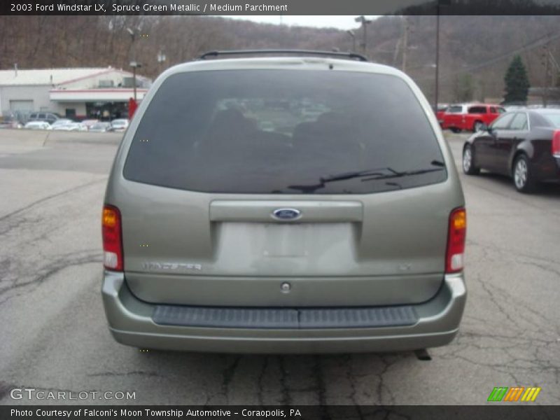 Spruce Green Metallic / Medium Parchment 2003 Ford Windstar LX