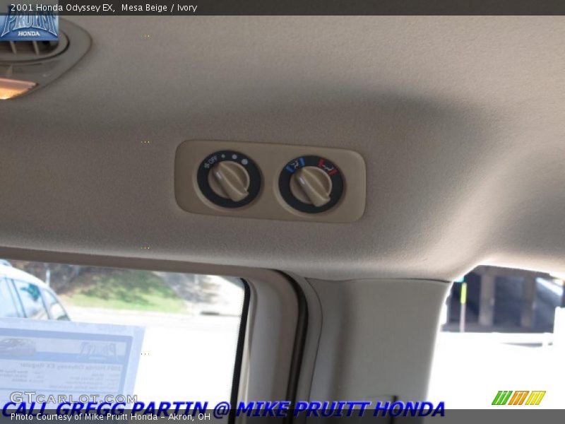 Mesa Beige / Ivory 2001 Honda Odyssey EX