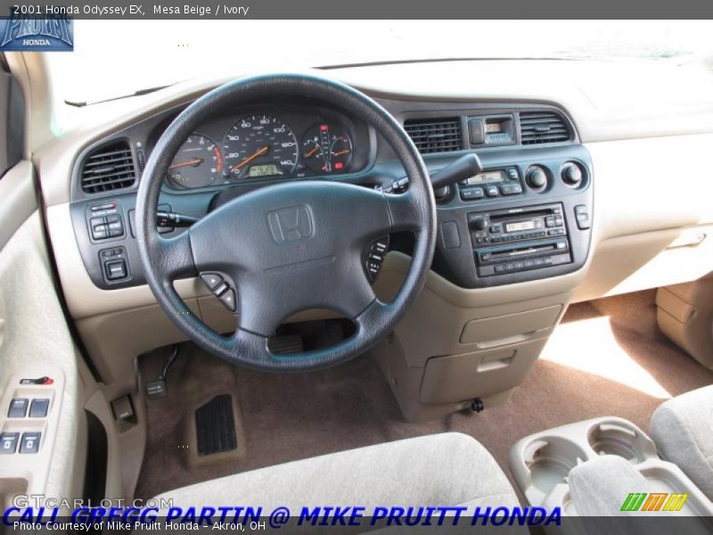 Mesa Beige / Ivory 2001 Honda Odyssey EX