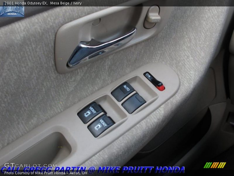 Mesa Beige / Ivory 2001 Honda Odyssey EX