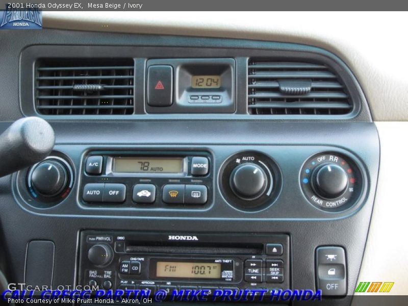 Mesa Beige / Ivory 2001 Honda Odyssey EX