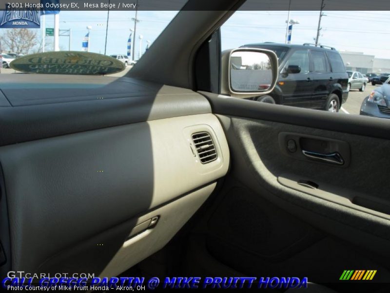 Mesa Beige / Ivory 2001 Honda Odyssey EX