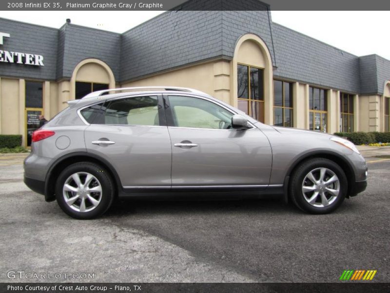 Platinum Graphite Gray / Graphite 2008 Infiniti EX 35