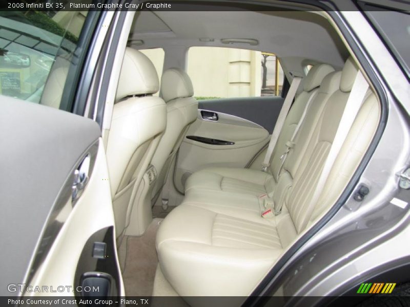 Platinum Graphite Gray / Graphite 2008 Infiniti EX 35